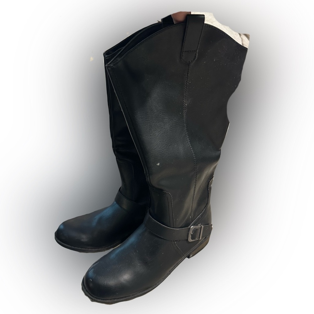 Women's Black Riding Boots